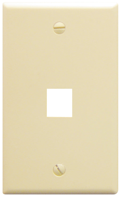IC107F01AL - 1Port Face - Almond