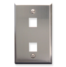 IC107SF2SS - 2Port Face - Stainless