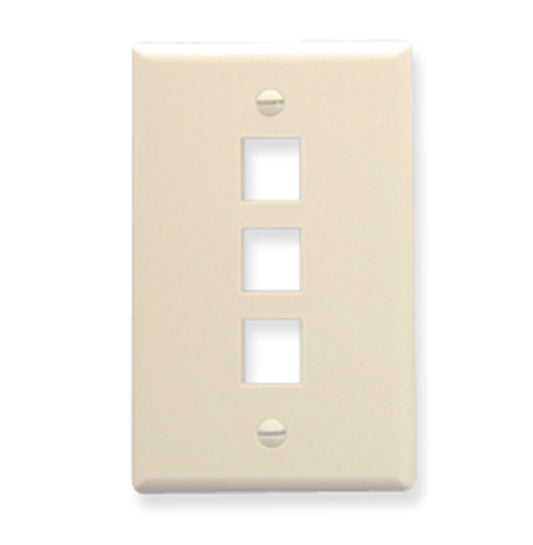 IC107F03AL - 3Port Face - Almond