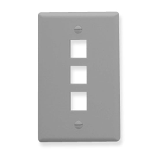 IC107F03GY - 3Port Face - Gray