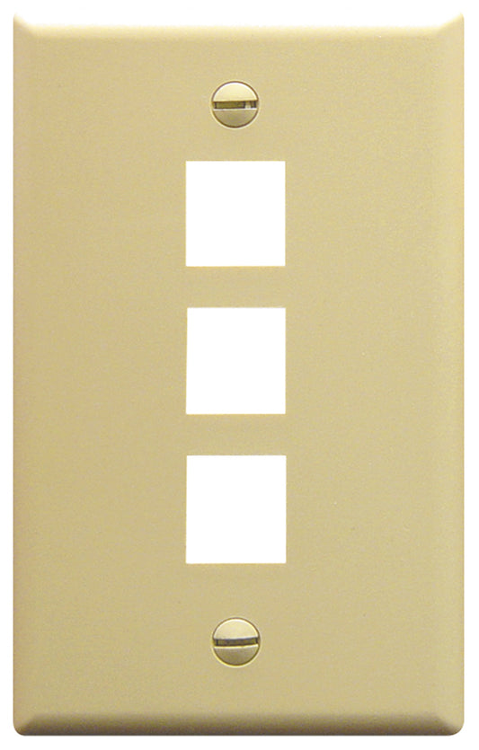 IC107F03IV - 3Port Face Ivory