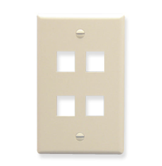 IC107F04AL - 4Port Face- Almond