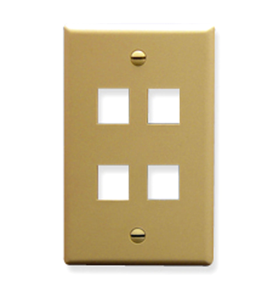 IC107F04IV - 4Port Face Ivory