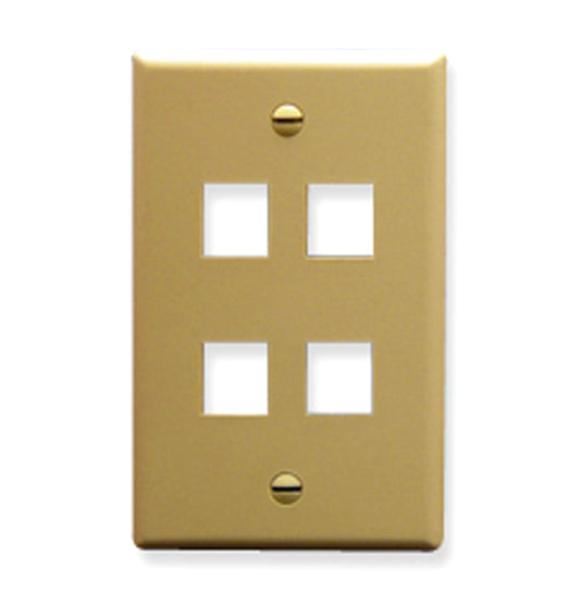 IC107F04IV - 4Port Face Ivory