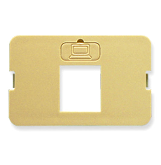 BEZEL- ELITE- FLAT- 1-PORT- IVORY