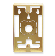 MOUNTING BOX- 1-GANG- IVORY