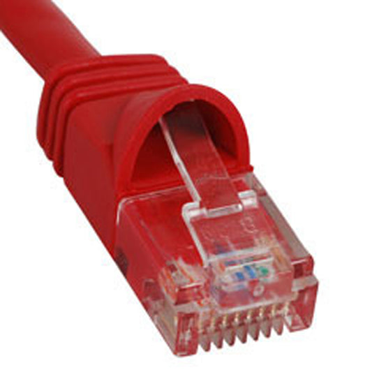 PATCH CORD- CAT 6- MOLDED BOOT- 10'  RD