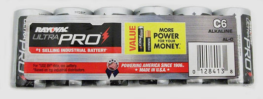Alkaline 6 Pack C Batteries E302363200