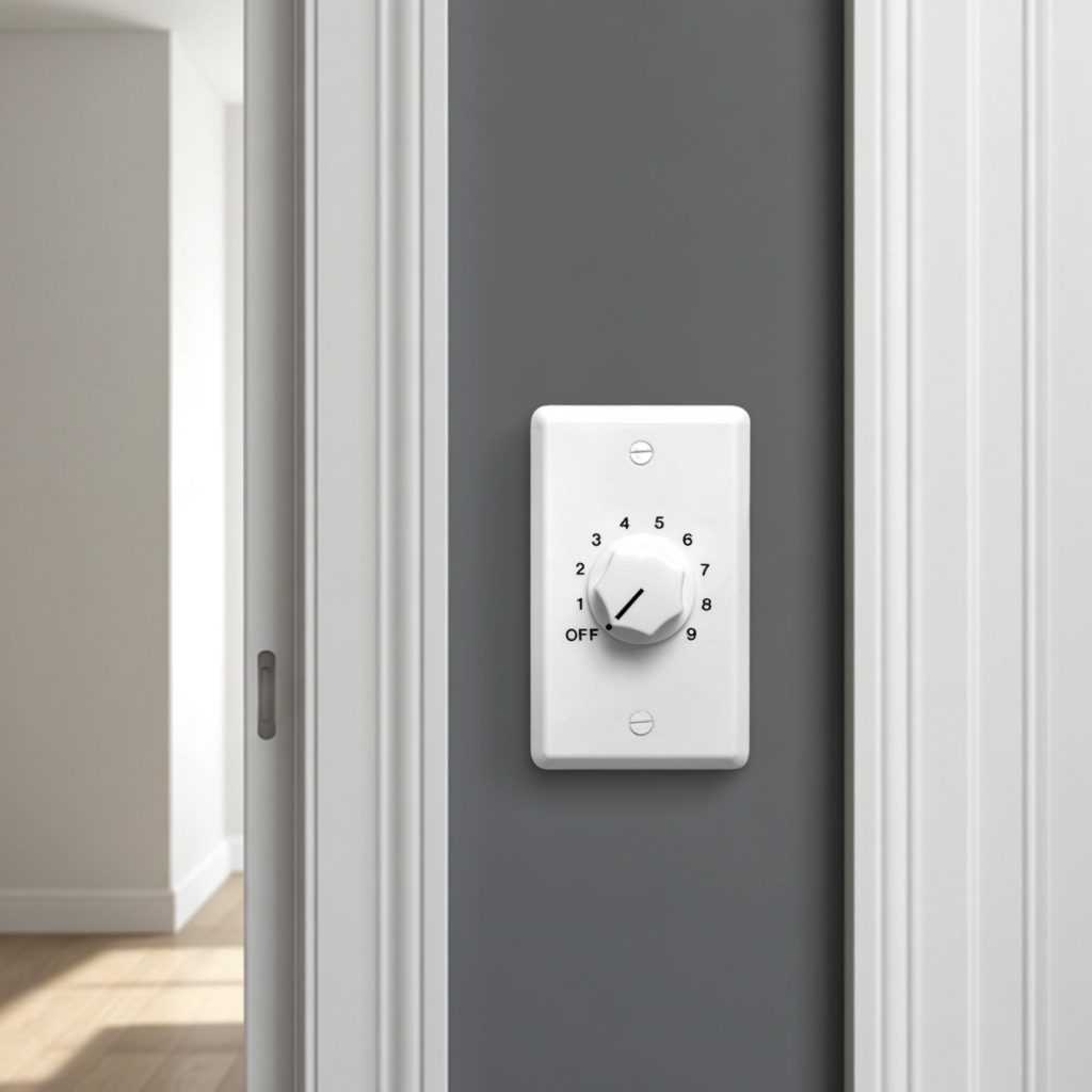 10W 70/25V Attenuator White Wallplate