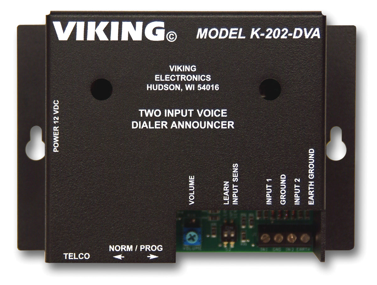Two-Input Voice Alarm Dialer
