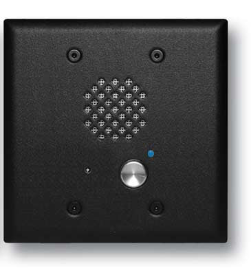 Black Entry Phone with Auto Disconnect