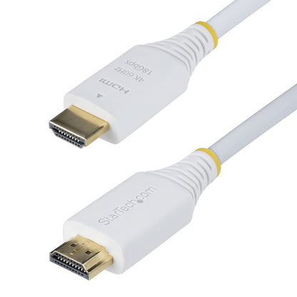 PREMIUM CERTIFIED HDMI CABLE 6FT WHITE HDMI CORD/4K 60HZ/HDR10