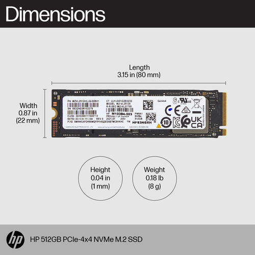 SMART BUY 512GB PCIE NVME M.2 SSD