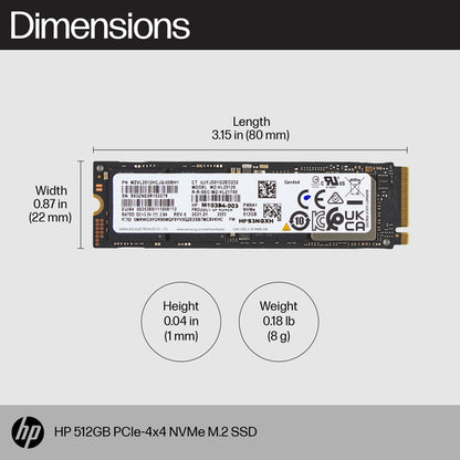 SMART BUY 512GB PCIE NVME M.2 SSD