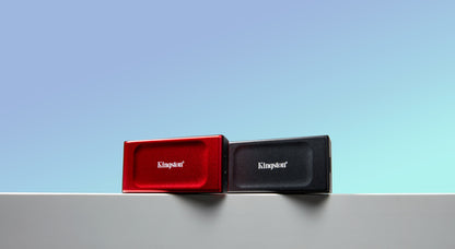 2TB XS1000 RED EXTERNAL USB 3.2 GEN 2 PORTABLE SOLID STATE DRIVE