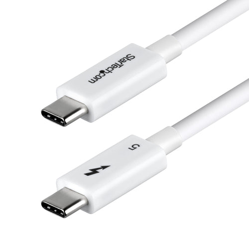 CERTIFIED THUNDERBOLT 5 CABLE 80GBPS/120GBPS/8K 60HZ/240W - WHITE