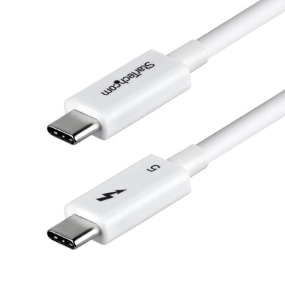 CERTIFIED THUNDERBOLT 5 CABLE 80GBPS/120GBPS/8K 60HZ/240W - WHITE