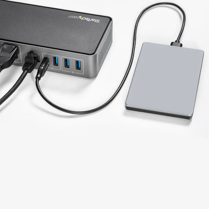 TRIPLE MONITOR USB C USB A DOCK TYPE C DOCKING STATION USBC DOCK