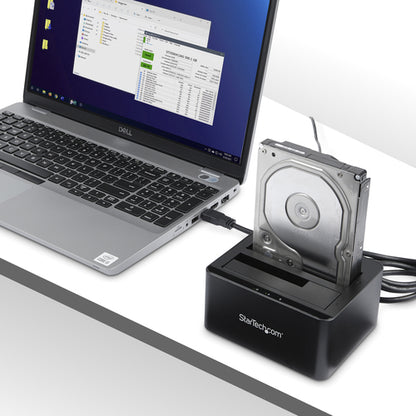 SATA HARD DRIVE DOCKING STATION 2.5 3.5 HDD SSD USB 3.0 DOCK