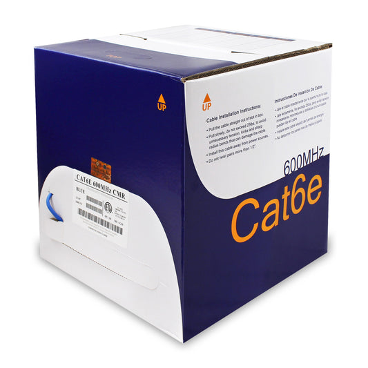 CAT6E 600 MHz CMR BLUE
