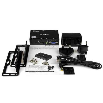 HDMI VGA SWITCH VIDEO BOX AUDIO VIDEO SIGNAL CONVERTER
