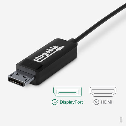 PLUGABLE USBC-DP USB C TO DP ADAPTER - 6FT