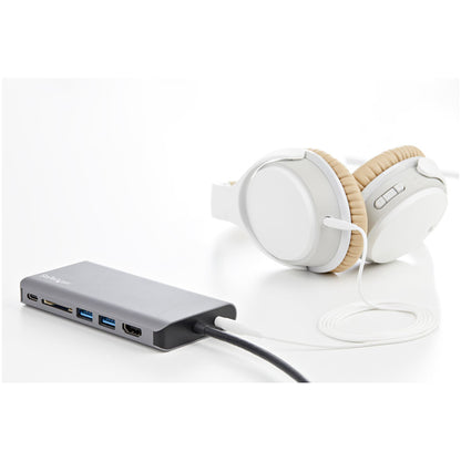 USB C MULTIPORT ADAPTER 100W PD USB C TO HDMI VGA MINI TRAVEL DOCK