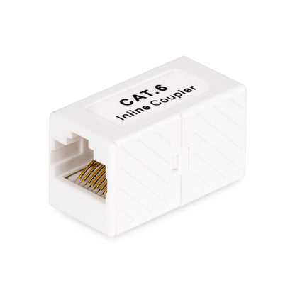 RJ45 COUPLER INLINE CAT6 ETHERNET COUPLER F/F