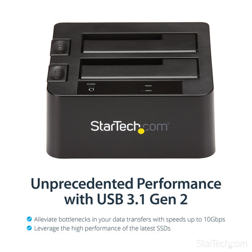 SATA HARD DRIVE DOCKING STATION 2.5 3.5 HDD SSD USB 3.1 DOCK