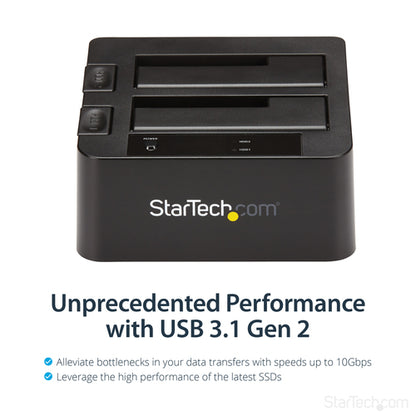 SATA HARD DRIVE DOCKING STATION 2.5 3.5 HDD SSD USB 3.1 DOCK
