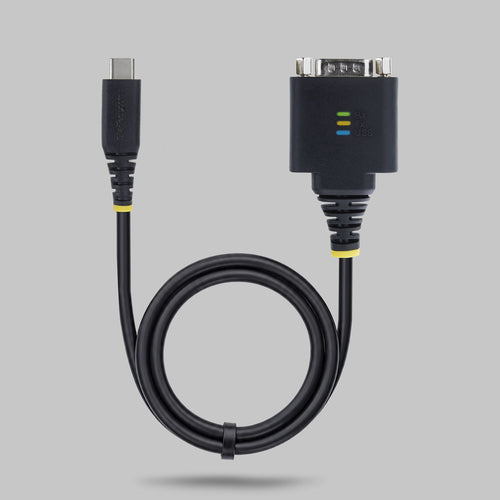 1FT USB-C SERIAL ADAPTER CABLE - FTDI TYPE-C TO DB9 RS232 (1P1FFC-USB-C-SERIAL)
