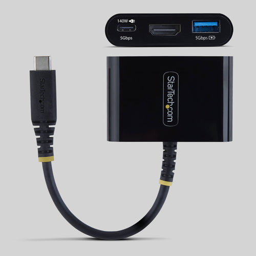 USB-C TO HDMI MULTIPORT HUB - 140W CHARGING 4K 60HZ USB 5GBPS
