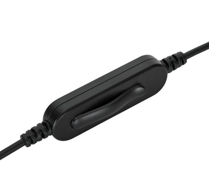 WIRED STEREO HEADSET BLACK