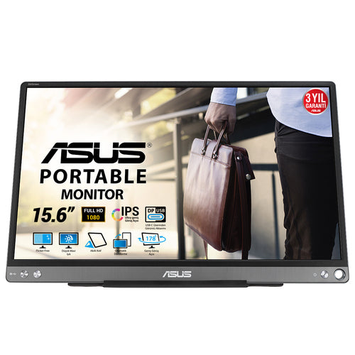 ZENSCREEN 15.6IN PORTABLE USB USB TYPE-C LCD FULLHD (MB16ACE)