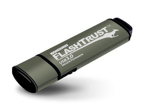 32G USB 3.0 FLASHTRUST SECURE PHYSICAL WRITE PROTECT SWITCH