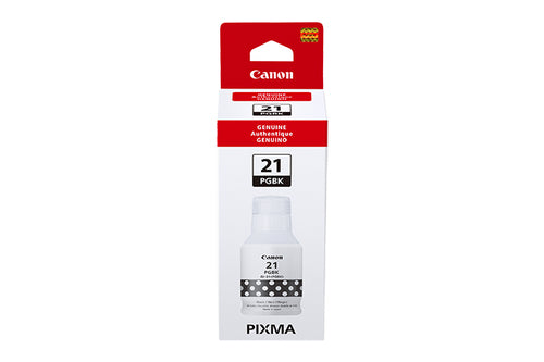 GI-21 PIGMENT BLACK INK BOTTLE