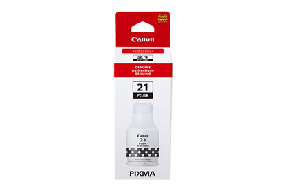 GI-21 PIGMENT BLACK INK BOTTLE