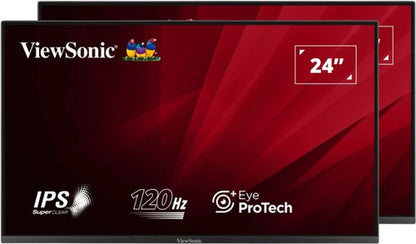 24IN IPS DUAL PACK HEAD-ONLY MONITORS (VA2456A-MHD_H2)