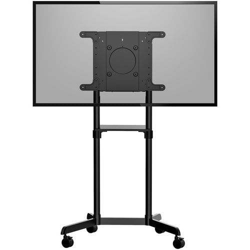 MOBILE TV CART ROLLING TV STAND MOBILE DISPLAY CART VESA MOUNT