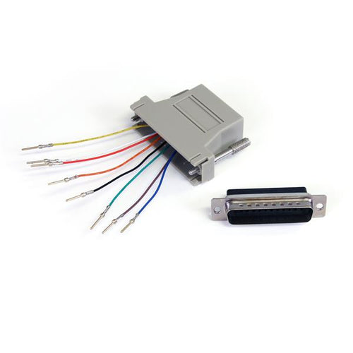 ADAPTER DB25M TO RJ45F