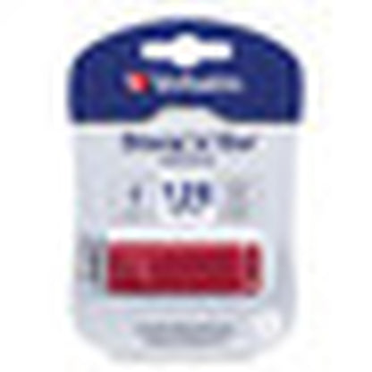 128GB FLASH DRIVE USB 2.0 RED STORE N GO 98525