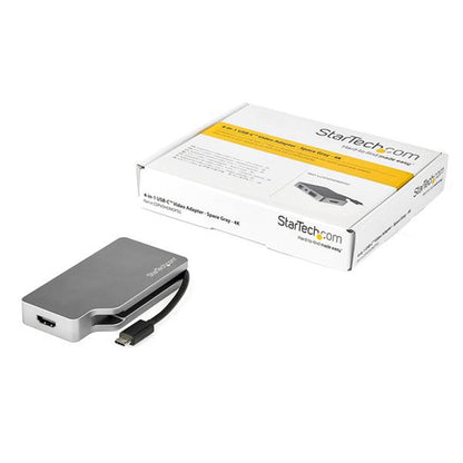 USB C MULTIPORT VIDEO ADAPTER DONGLE HDMI VGA MDP DVI CONVERTER