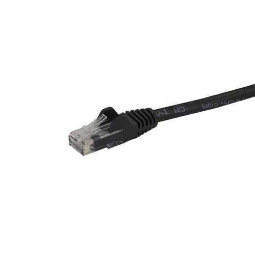 100FT BLACK CAT6 CABLE SNAGLESS RJ45 UTP PATCH CABLE CORD