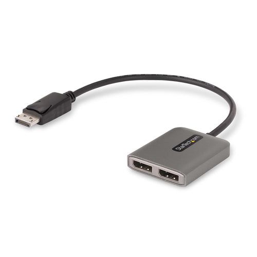 2-PORT DISPLAYPORT MST HUB DUAL-MONITOR ADAPTER WINDOWS