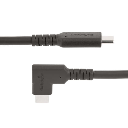 RUGGED RIGHT ANGLE USB-C CABLE USB C TO C CABLE - 90 DEGREES
