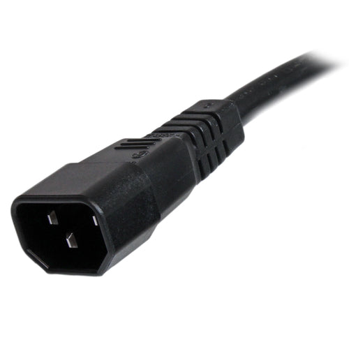 3FT COMPUTER POWER CORD C14 TO C15 AC POWER PC EXTENSION CABLE (PXTC14C153)