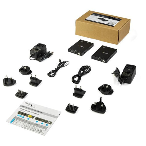 HDMI OVER CAT6 EXTENDER KIT 4K 165FT - ACTIVE CAT5 / CAT6 HDMI EXT