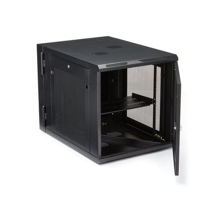WALL MOUNT NETWORK CABINET 12U HINGED SERVER RACK ENCLOSURE