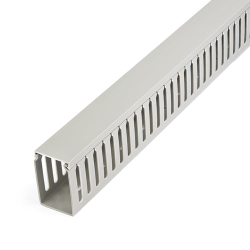 SLOTTED CABLE RACEWAY W/ COVER OPEN SLOT CABLE MANAGEMENT DUCT
