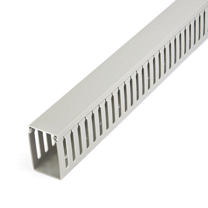 SLOTTED CABLE RACEWAY W/ COVER OPEN SLOT CABLE MANAGEMENT DUCT